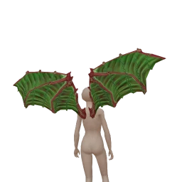 Cosmos Green Chained Wings