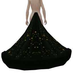 Ikon Elite Dark Green Glitter Cape