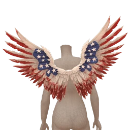 USAesthetics Red, White, And Flew Wings