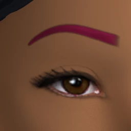 Cosmos Red Lightning Eyebrows