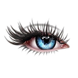 Flawless Translucent Sapphire Eyes