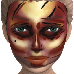 Black Rainbow Lucid Nightmare Facepaint
