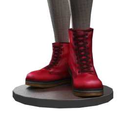 Delirious Squid Red Rebelion Boots