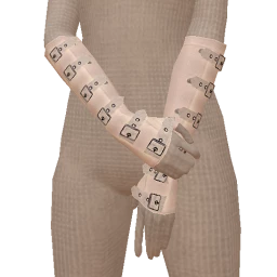 Delirious Angel Buckle Gloves