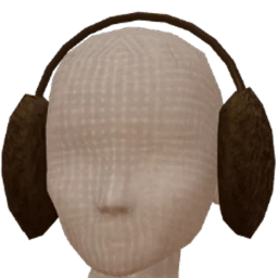 Chiara Glam Jam Brown Earmuffs