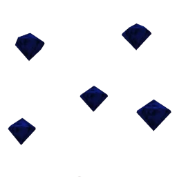 Ikon Elite Blue Floating Diamonds