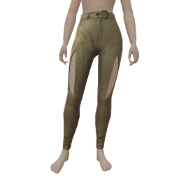 Chiara Leather Cutouts Skinny Jeans
