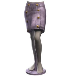 Foal Military Denim Miniskirt