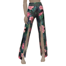 Prevail Dahlia Pinnata Pattern Pants