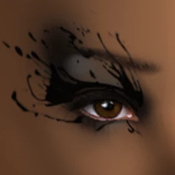Black Rainbow Living Shadow Makeup (Grey)