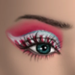 Flawless Iced Candy Cane Eyeshadow