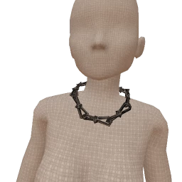 Prysm Black Twist Necklace