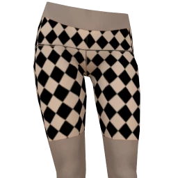 Cosmos Checkered Jest Cycling Shorts