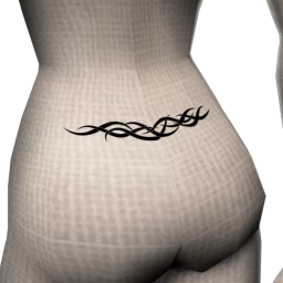 Determination Tribal Tattoo