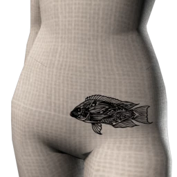 Zentangle Fish Tattoo