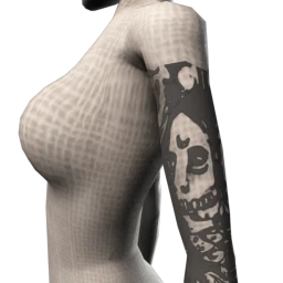 Moon Girl Tattoo