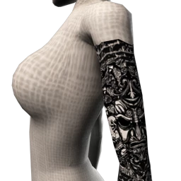 Infected Souls Upper Sleeve Tattoo