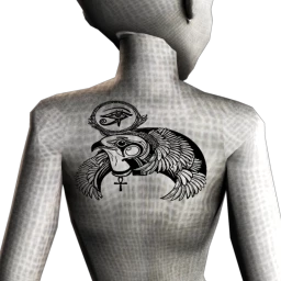 The Overlooking Horus Tattoo