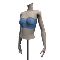 Cloud Nine Blue Moon Crop Top