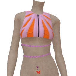 Cloud Nine Halloween Day Panelled Top