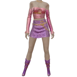 Cloud Nine Violet Pretty Doll Outfit