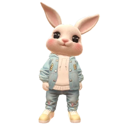 Cosmos Mochi Hop Bunny Costume