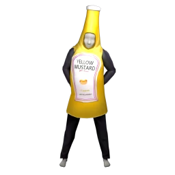Cosmos Mustard Bottle Costume