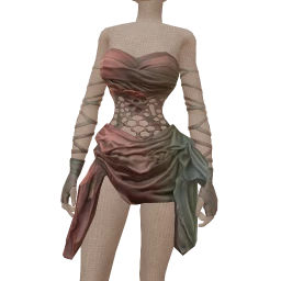 Cosmos Zombie Mermaid Dress Costume