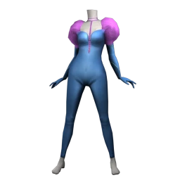 Dusted Blue Blazes Outfit