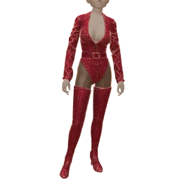 Front Row Glamour Burgundy Jumpsuit