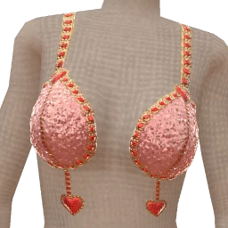 Ikon Elite Pink Dazzling Bikini Top