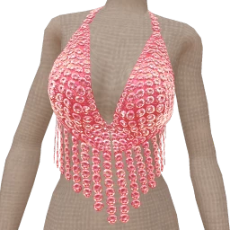Mahiki Hot Pink Bling Top