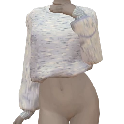 They Cozy Up White Sweater