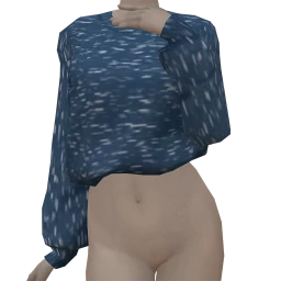 They Cozy Up Blue Sweater