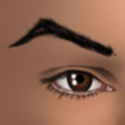 Angled Eyebrows