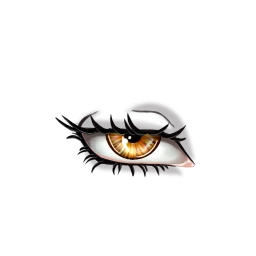Glistening Villain Eyes