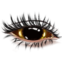 Flawless Golden Eclipse Eyes