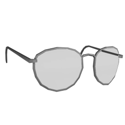 Foal Simple Round Sunglasses (Gray)