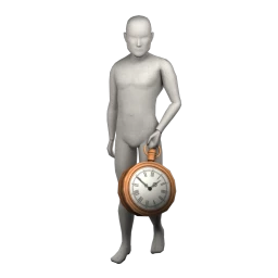 Cosmos Can't Be Late! Handheld Clock