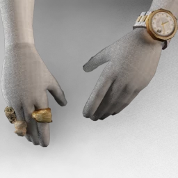 King of the Jungle Gold Rings and Watch