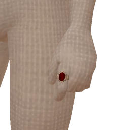 Bijouterie Ruby Silver Ring