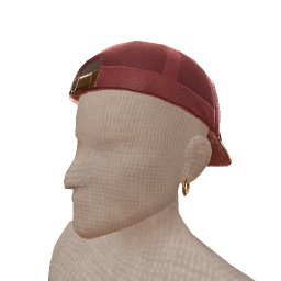 Bijouterie Burgundy Bliss Cap And Earring Combo