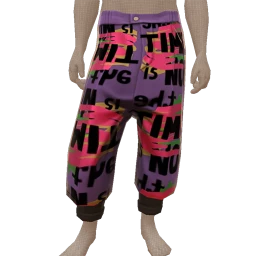 Cruz Letter Print Sweatpants