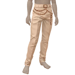 Ikon Elite White And Copper Trousers