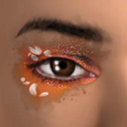 Flawless Glittered Makeup