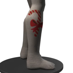 Candy Cane Tattoo