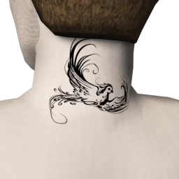 Graceful Phoenix Tattoo