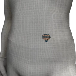 Gradient Diamond Tattoo