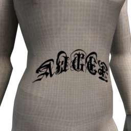 Angel Script Tattoo