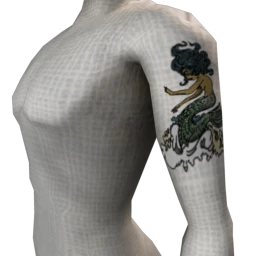 Mystical Mermaid Tattoo
